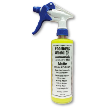 POORBOY'S WORLD Matte Cleaner and Protectant 473 ml