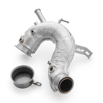 Downpipe RM Motors für Volkswagen Golf VIII 2.0 TDI GTD mit Hitzeschutz