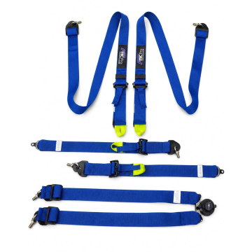 Renngurt FMIC.Pro FIA 8853-2016 6-Punkt 2"x 2" Blau