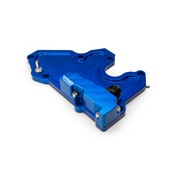RTMG Performance Ventildeckel Entlüftungsadapter PCV AN10 für 1.8/2.0 TSI EA888 Gen 3 Blau