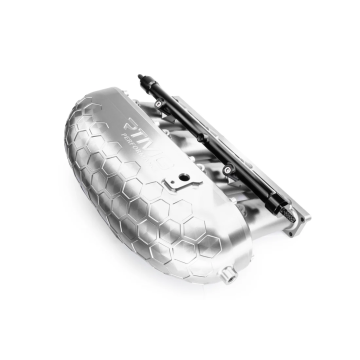 RTMG Performance Billet Aluminium Ansaugkrümmer V2 mit Delete Kit für 2.0 TSI TFSI EA888 Gen 4 Silber