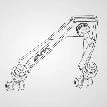 S4RK Einstellbare obere Vorderachs Querlenker für Lexus IS 200d 220d 250 300 350 Mk2