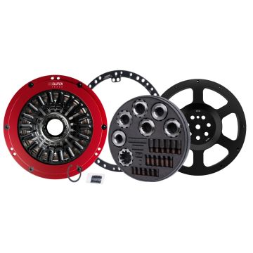 Twin Disc Clutch UniClutch Track With Flywheel For Mitsubishi Lancer EVO 5-9 4G63 4G63T