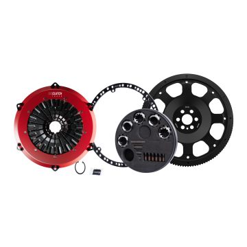 Twin Disc Clutch UniClutch Track With Flywheel For Nissan Skyline Late R32 GTR R33 GTR R34 GTT (Pull type)
