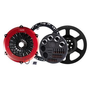 Zweischeibenkupplung UniClutch Track mit Schwungrad Für Ford Mustang 5.0L V8 S550 2018 + Coyote (Dual Mass Flywheel)