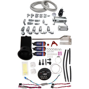 X2 Surge Module with DW420 Pumps PTFE Plumbing Kit DeatschWerks for Nissan Silvia Skyline 1994-2002