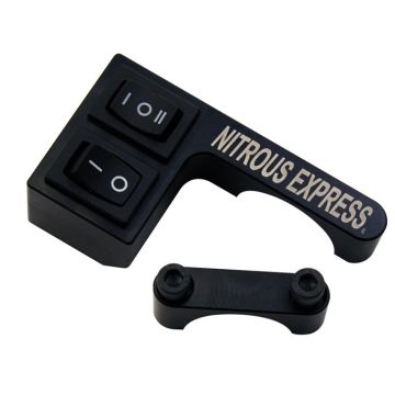 Custom Switch Mount Handle Bar (7/8" Bar and Switches Off to Left Side) Nitrous Express NX 15801P