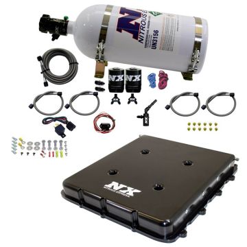 Nitrous System with Billet LT4 Supercharger Lid with 10LB Bottle Nitrous Express NX 20939-10