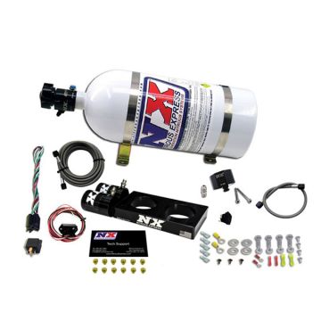 3 Valve Plate System with 10Lb Bottle for Ford Mustang 4.6L (35-150Hp) Nitrous Express NX 20947-10