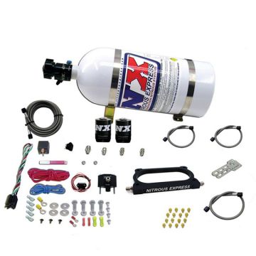 Nitrous Plate System with 15Lb Bottle for Ford GT 500 Nitrous Express NX 20949-15