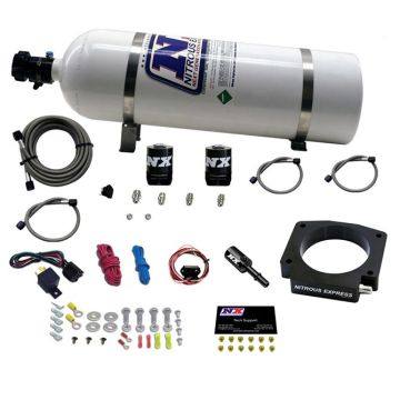 Nitrous Plate System with 15Lb Bottle for Ford Mustang GT350 Nitrous Express NX 20953-15