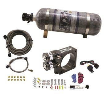 Nitrous Plate System with 12Lb Carbon Bottle for Ford Pushrod Style Engine 5.0L Nitrous Express NX 20955-12