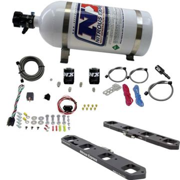 Direct Port Plate System with 10Lb Bottle for 5.7L / 6.1L / 6.4L Hemi Nitrous Express NX 20958-10