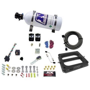 4500 Conventional Plate System Alcohol Stage 6 50-300Hp with 5Lb Bottle Nitrous Express NX 30075-05