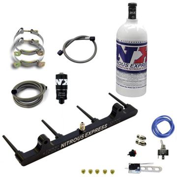 Billet Spray Bar System für Hayabusa 2008+ mit 1Lb Flasche Nitrous Express NX 62201-1.0P