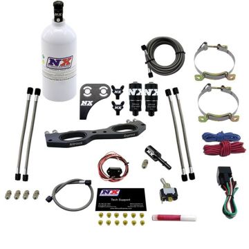 Nitrous Plate System für Polaris RZR 1000 mit 2.5Lb Flasche Nitrous Express NX 67002-2.5P