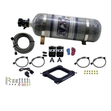 4500 Assassin Plate Alcohol Pro-Power 100-500Hp with 12Lb Carbon Bottle Nitrous Express NX 67575-12