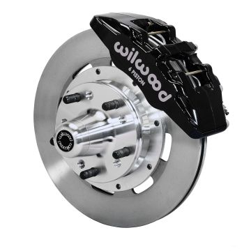 Wilwood 140-10738 Forged Dynapro 6 Hub Vorderes Bremskit 12.19 Schwarz für Cadillac Chevrolet GMC Pontiac