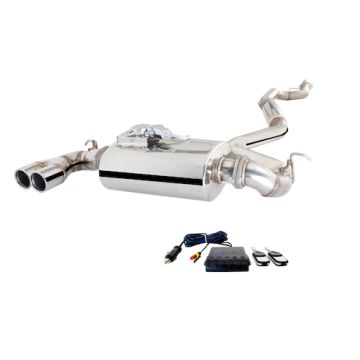 Exhaust system XForce with Varex muffler for BMW Series 1 2011-2014 F20 125i stainless steel