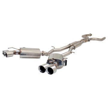 Exhaust system XForce with Varex muffler for Chevrolet Camaro 2016- SS GEN 6 stainless steel