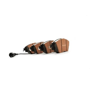 RacingLine RP700 Sportbremsbeläge 340mm Bremsscheiben Larger Front für VW Golf R S3