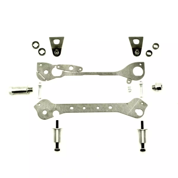 Front E90 Steering Rack Conversion Kit Wisefab WF5591 for Ford Mustang S550