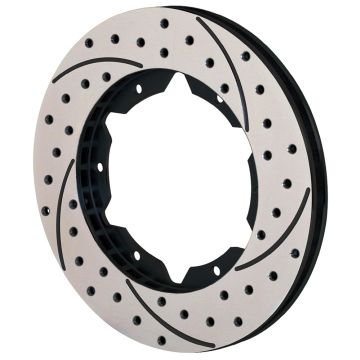 Wilwood 160-9249-BK SRP Drilled Performance Rotor 10.50 Right Black