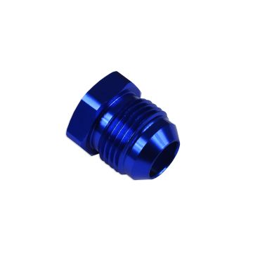 AN -12 AN12 JIC Flare Hex Port Plug Adapter Fitting Blue