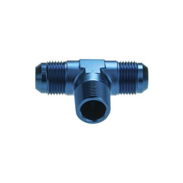 T-Stück adapter 3/4 NPT zu AN12 Blau