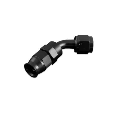 AN -10 AN10 JIC 45' Degree PTFE Fuel Oil Fitting hose end Black