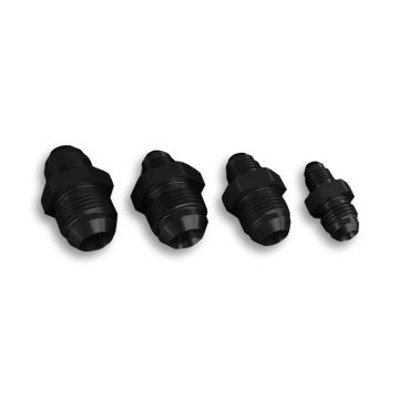 Adapter AN12 male to AN10 male JIC reducer oil fuel hose fitting Black