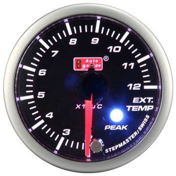 Auto Gauge Anzeige EGT Bernstein