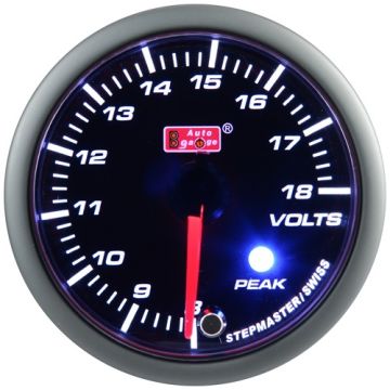 Auto Gauge Spannungsanzeige Blau