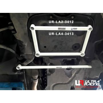 Front Lower Tiebar (3412) Ultra Racing for BMW E84 (X1) 2.0 4WD 09-15