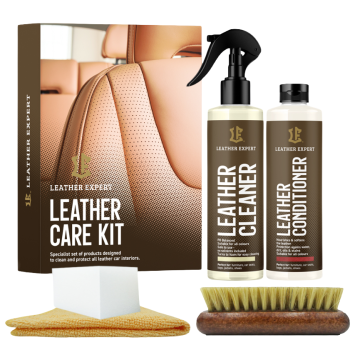 Leather Expert Leather Expert Car Leather Care Kit car leather cleaning and conditioning set 2x 250ml 500ml 0.5l