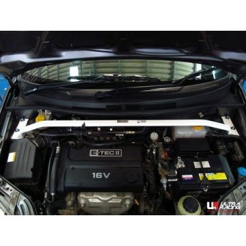 Front Upper Strutbar (1977) Ultra Racing for Chevrolet Aveo (T250) 1.5 2WD FL 05-11