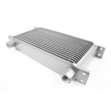 Oil cooler female 19-row Female threads 1/2" Silver