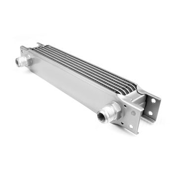 Oil cooler female 7-row Female threads 1/2" Silver