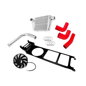 Intercooler kit for Nissan Patrol with BMW 3.0 D M57 engine Red