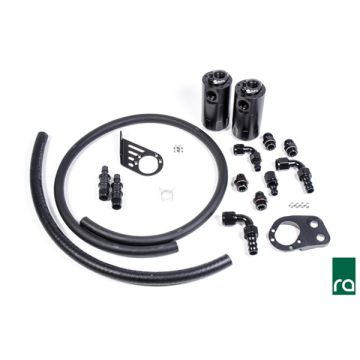 Dual Catch Can Öl Auffangbehälter Kit für Ford Fiesta ST Radium Engineering