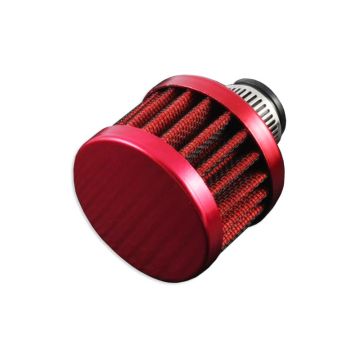 Entlüftungsventil Filter – rot 12mm