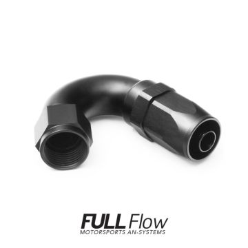Nuke Performance Full Flow AN Hose End Fitting 150 Degree AN6