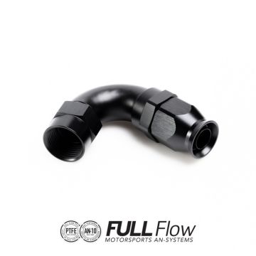 Nuke Performance Full Flow PTFE Hose End Fitting 120 Degree AN-6