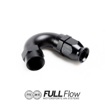 Nuke Performance Full Flow PTFE Hose End Fitting 150 Degree AN6