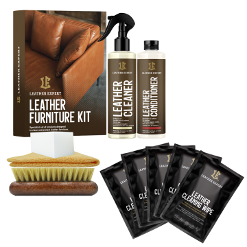 Leather Expert Furniture Kit leather furniture cleaning and conditioning set 2x250ml 500ml 0.5l