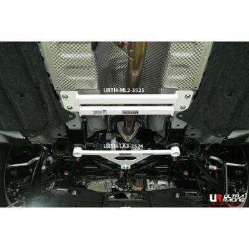 Mid Lower Bar Ultra Racing for Honda Civic 15-19 FK/FC 1.5T/1.8