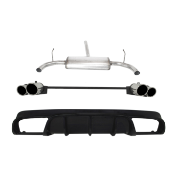 Sport muffler exhaust for ALFA ROMEO Giulietta 2010-2016 HATCHBACK 5D