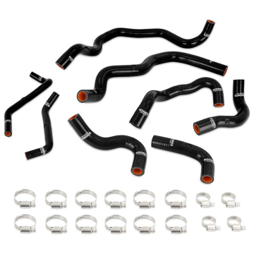 Mishimoto MMHOSE-Q50-16ANCBK Ancillary Coolant Hose Kit Infiniti Q50/Q60 3.0T 16+ Black
