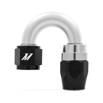 Mishimoto MMFT-SW-10-180 Aluminum AN10 180 Degree Fitting Black