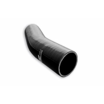 Silicone elbow 23' 45mm Black